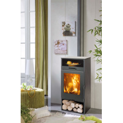 Poêle à bois Nijar Ecodesign 6,3 kW PANADERO