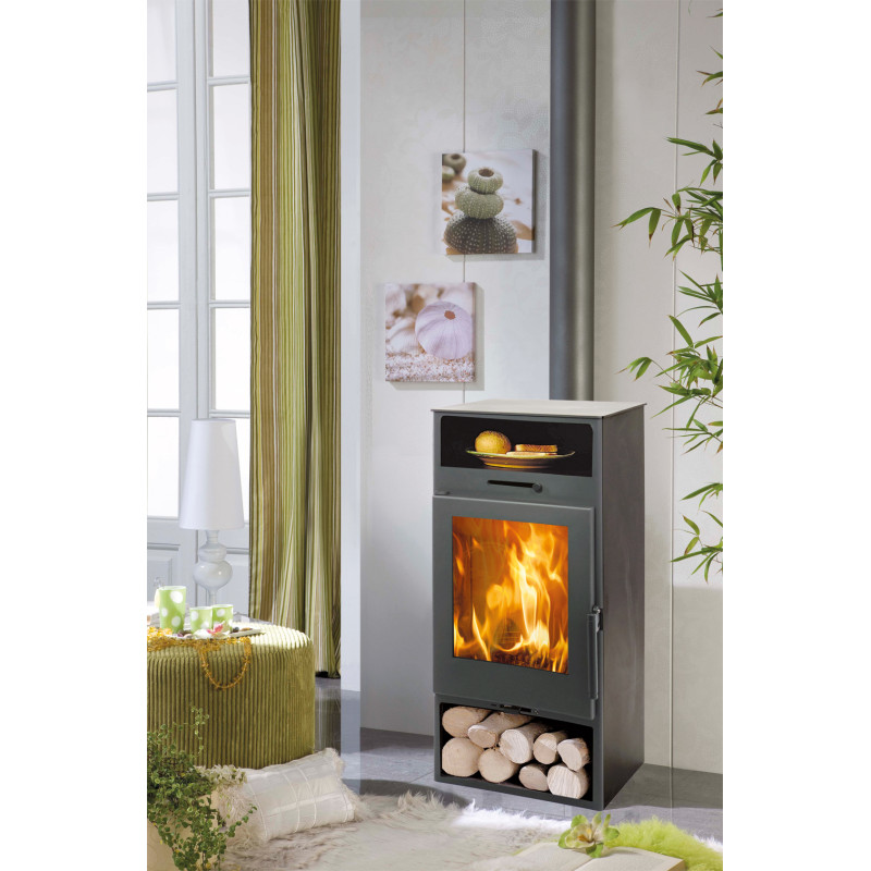 Poêle à bois Nijar Ecodesign 6,3 kW PANADERO