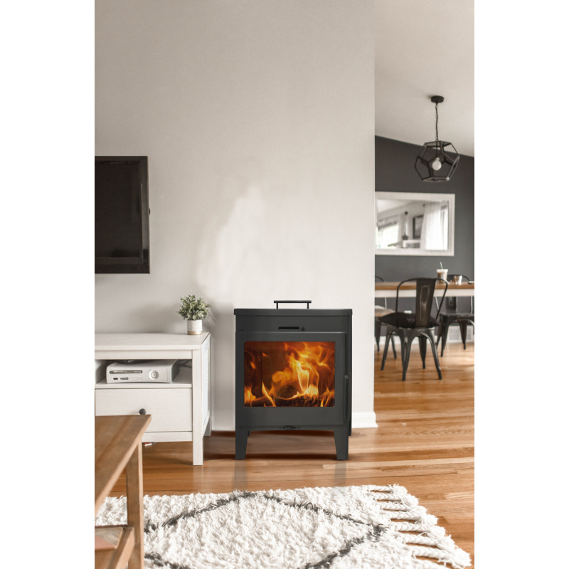 Poêle à bois Cardiff Ecodesign 6,3 kW PANADERO