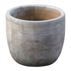 Pot en terre cuite Antique Ø 23x20cm – Élégance Rustique | POTTERIE