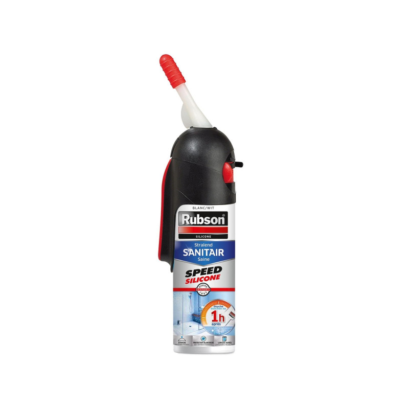 Silicone sanitaire Speed blanc 0,1 L RUBSON