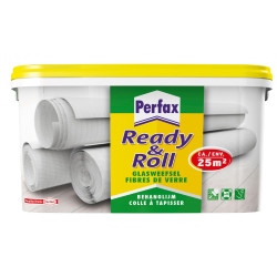 Colle Ready&Roll Fibre de Verre 5kg – Pose Facile | PERFAX