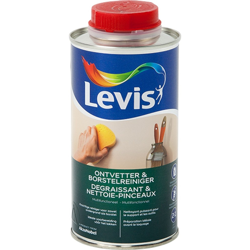 Dégraissant et nettoie-pinceaux 1 L LEVIS