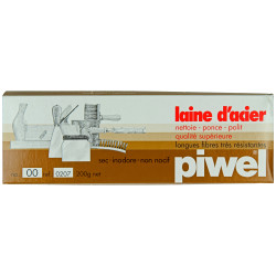 Laine d'acier n°00 200g PIWEL – Nettoyage & Polissage | PIWEL Laine d'acier n°00 200g PIWEL – Nettoyage & Polissage | PIWEL