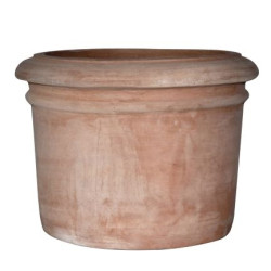Pot rond Antique Ø 32x26 cm – Bac à fleurs élégant | POTTERIE