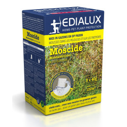 Anti-mousse Moscide Gazon & Trottoir – Élimine la mousse | EDIALUX