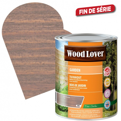 Lasure Garden taupe 2,5 L WOOD LOVER