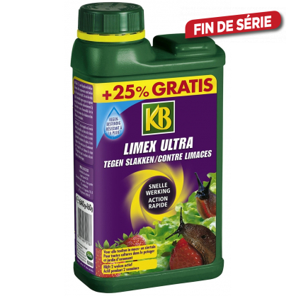 Anti limace Limex Ultra 0,64 kg + 25 % gratuit KB