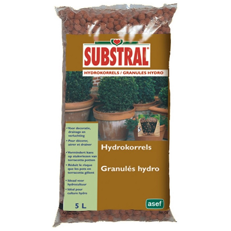 Granulés-hydro 5 L SUBSTRAL