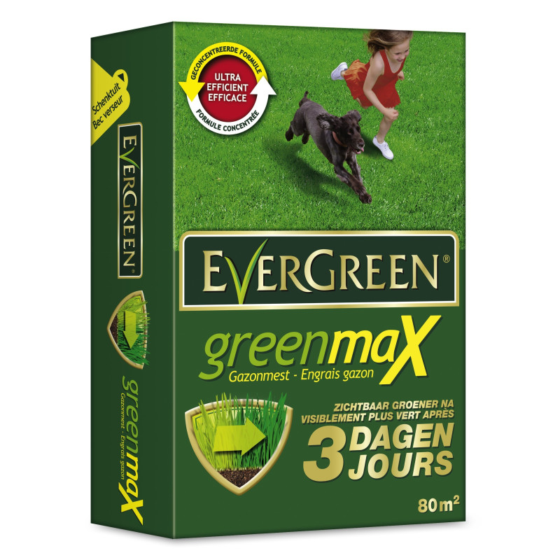 Engrais pour gazon GreenMax EVERGREEN