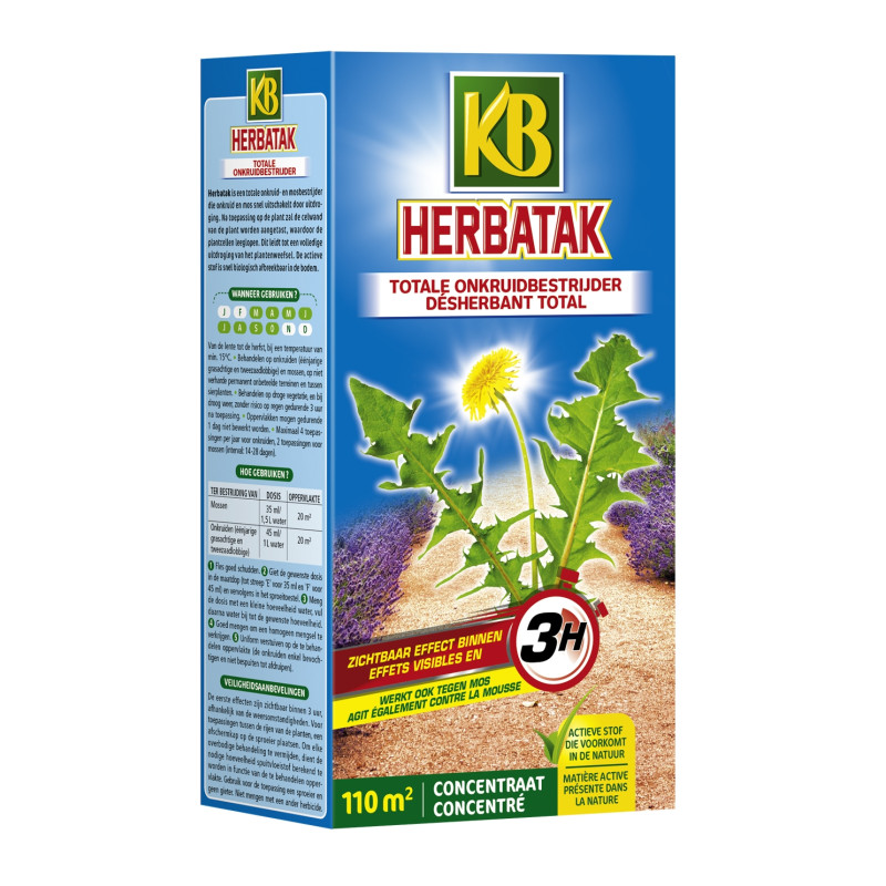 Désherbant Herbatak concentré 0,25 L KB