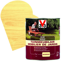 Huile Meuble Jardin V33 Incolore Mate – Protection Durable | V33