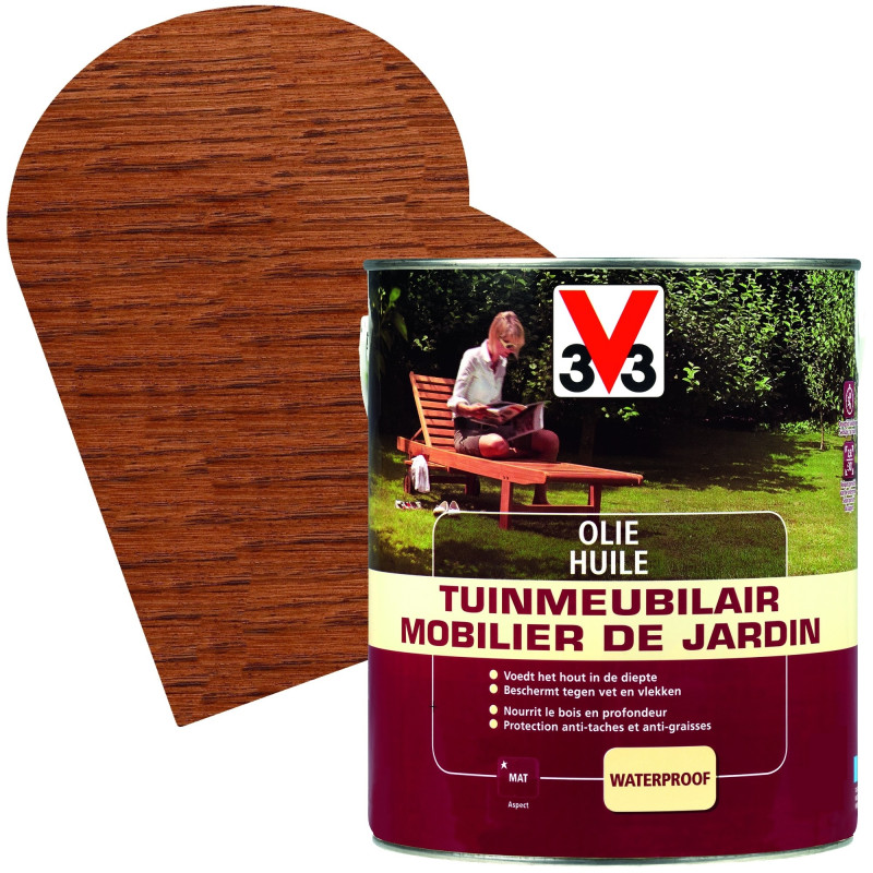 Huile Mobilier De Jardin Mat 1L + 20%