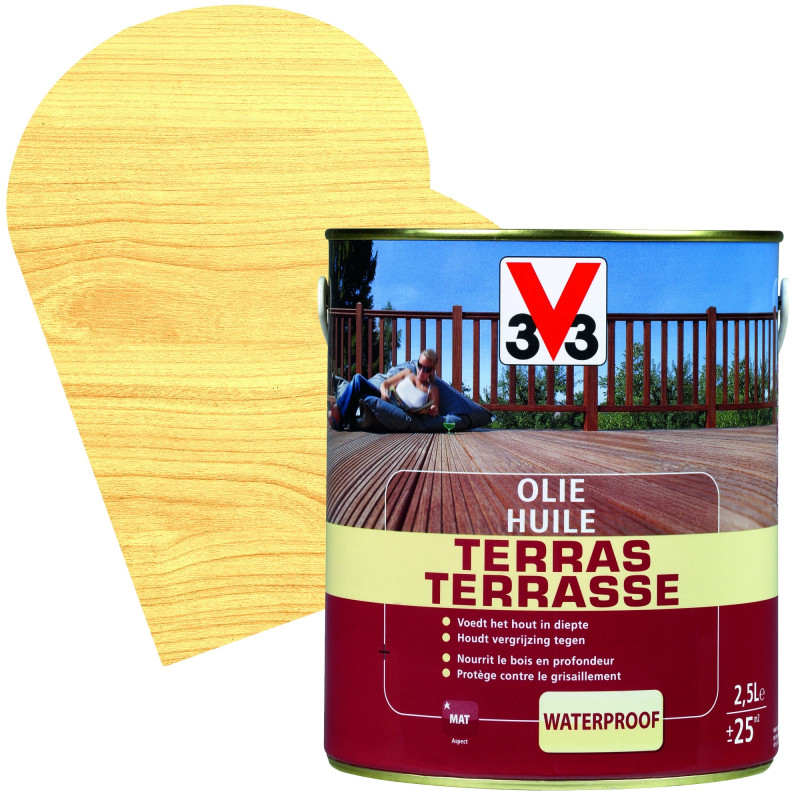 Huile Terrasse Mat 2,5L+ 20%