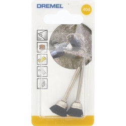 Brosse de nettoyage Dremel Ø 13 mm – Lot de 2 pièces | DREMEL