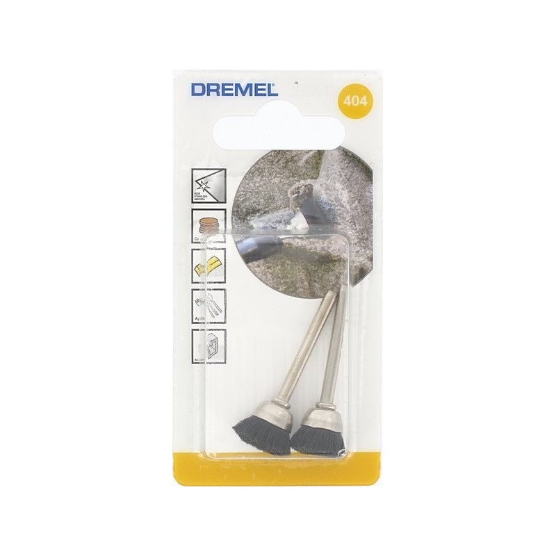 Brosse de nettoyage Dremel Ø 13 mm – Lot de 2 pièces | DREMEL