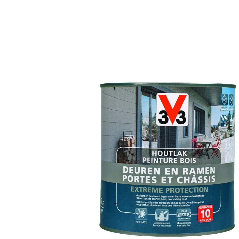 Lasure Bois Portes & Châssis Extreme Protection Satiné