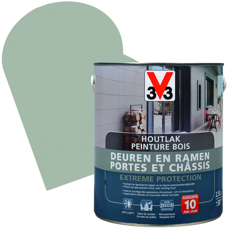 Lasure Bois Portes & Châssis Extreme Protection Satiné