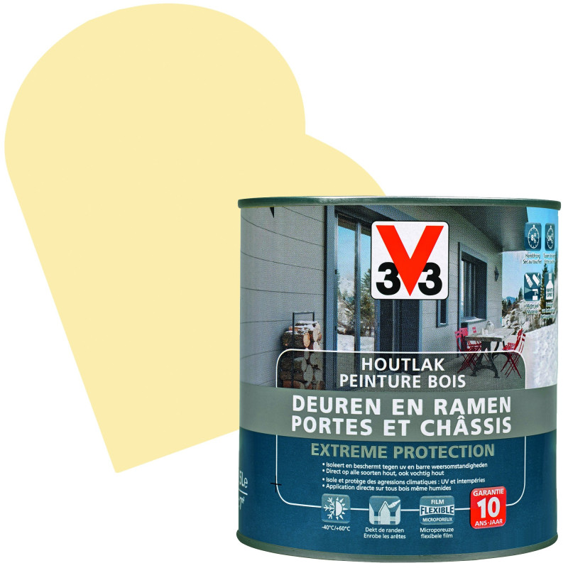 Lasure Bois Portes & Châssis Extreme Protection Satiné