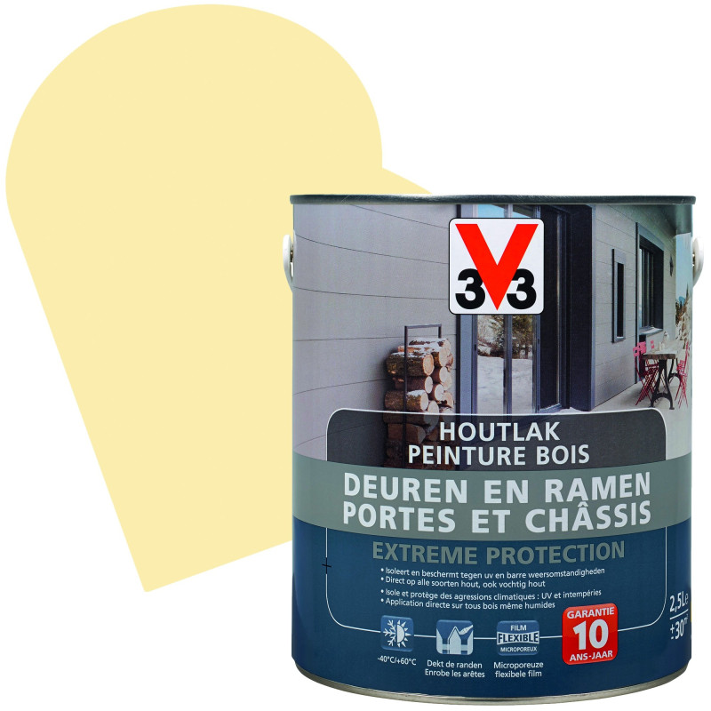 Lasure Bois Portes & Châssis Extreme Protection Satiné