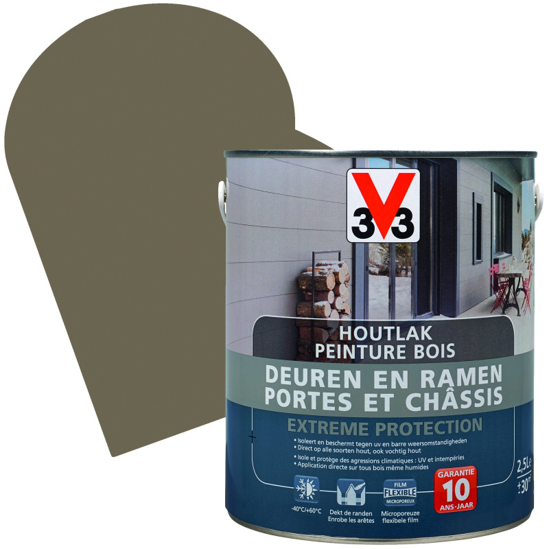 Lasure Bois Portes & Châssis Extreme Protection Satiné