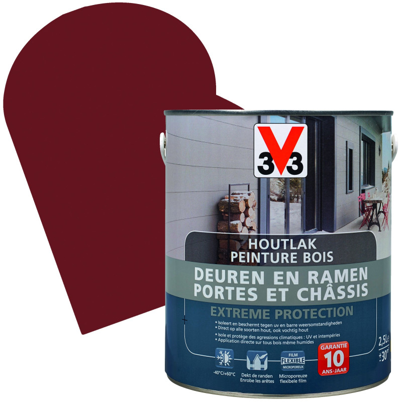 Lasure Bois Portes & Châssis Extreme Protection Satiné