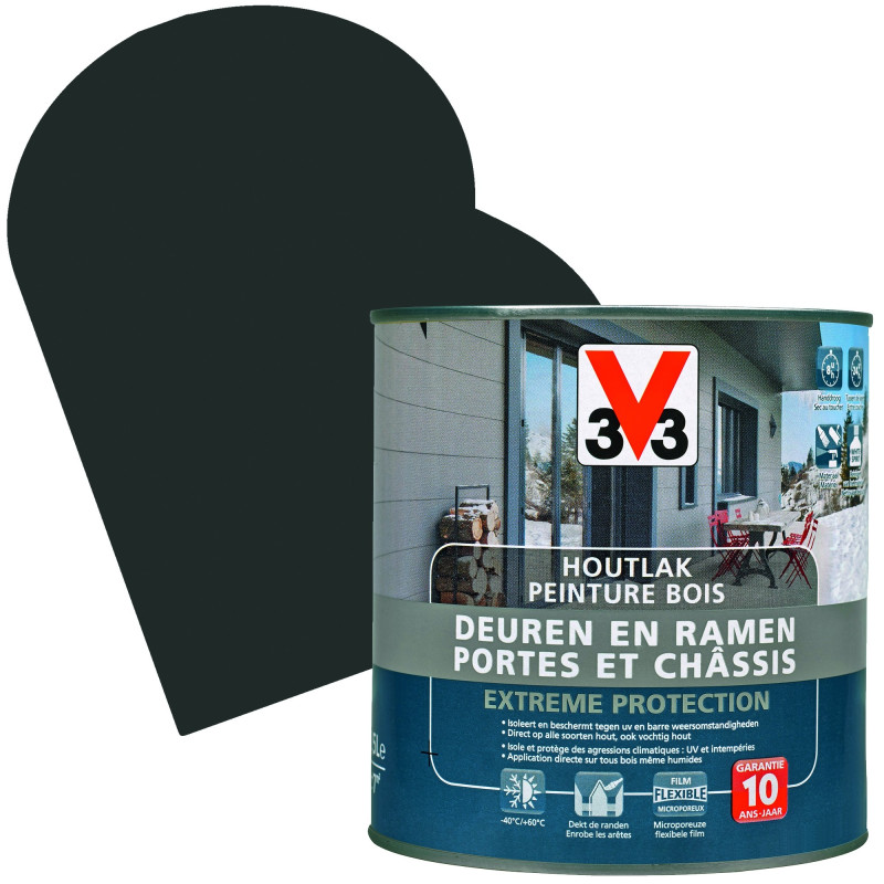 Lasure Bois Portes & Châssis Extreme Protection Satiné