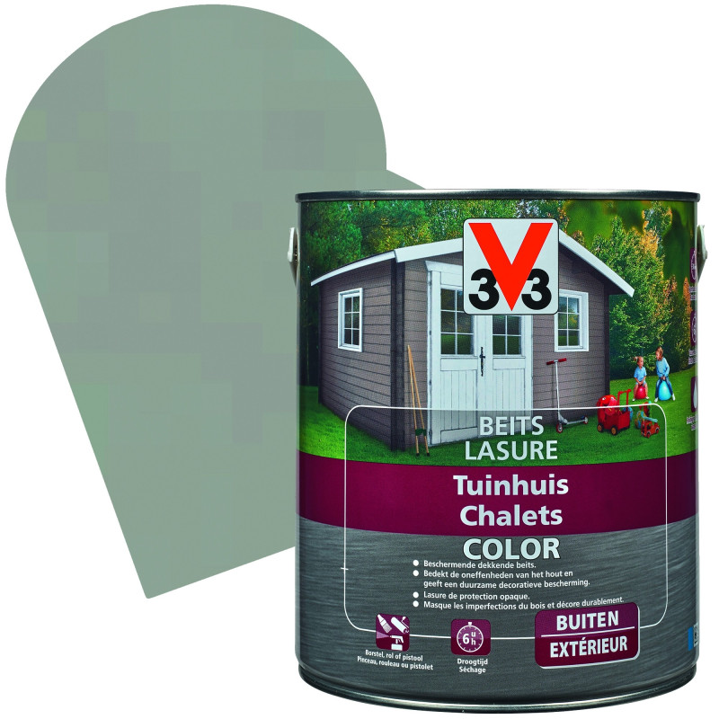 Lasure Chalets Color moonstone satinée 2,5 L V33