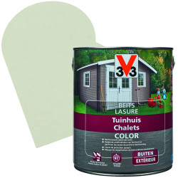 Lasure Chalets Couleur Gris Salar 2,5L V33 – Protection Bois | V33
