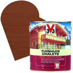Lasure Chalets V33 Chêne Foncé – Haute Protection | V33

