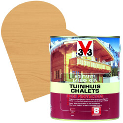 Lasure Chalets V33 Chêne Clair – Haute Protection | V33

