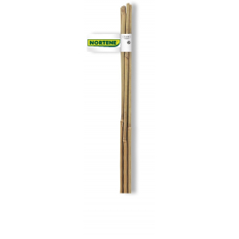 Tuteur bambou naturel Ø 8/10 mm x 90 cm 4 pièces NORTENE