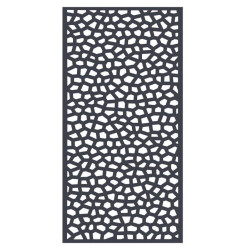 Panneau de décoration Mosaïc anthracite 1 x 2 m NORTENE