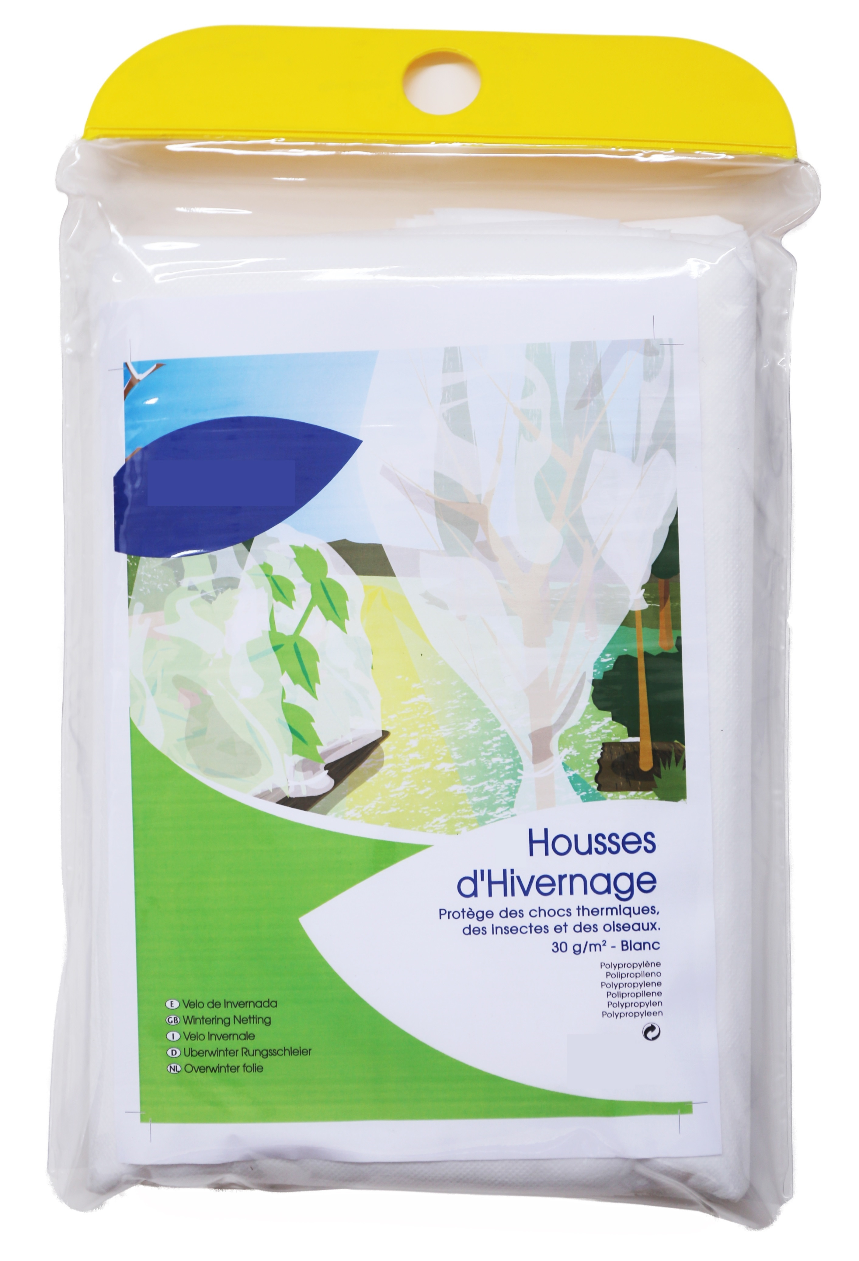 4 Pcs Housse Protection Plante Hiver,100 X 80 Cm, Housse Hivernage