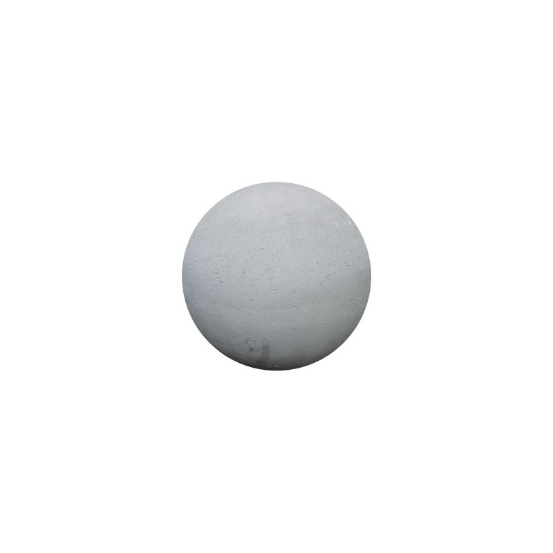 Boule en ciment gris Ø 21 cm