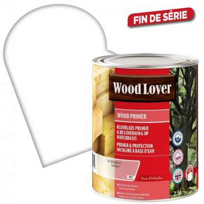 Primer Wood Primer incolore 2,5 L WOODLOVER