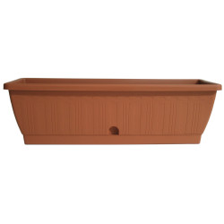 Balconnière Terraflor Terre Cuite 80cm – Idéale pour balcon | WIBO
