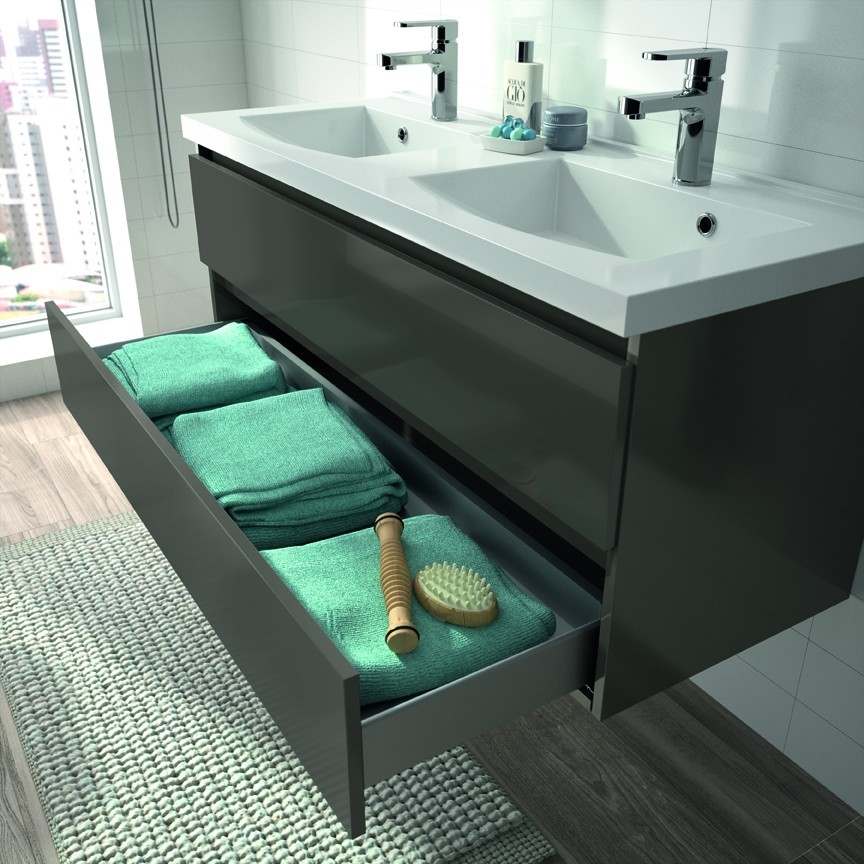 Meuble Sous Plan Alma 120 Cm Allibert