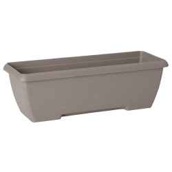 Balconnière Teramo taupe 40x20cm – Idéale balcon | PLASTECNIC