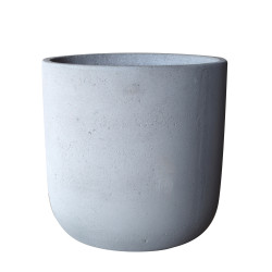 Pot Béton Rond Ø 29cm – Déco Jardin Élégante | POTTERIE