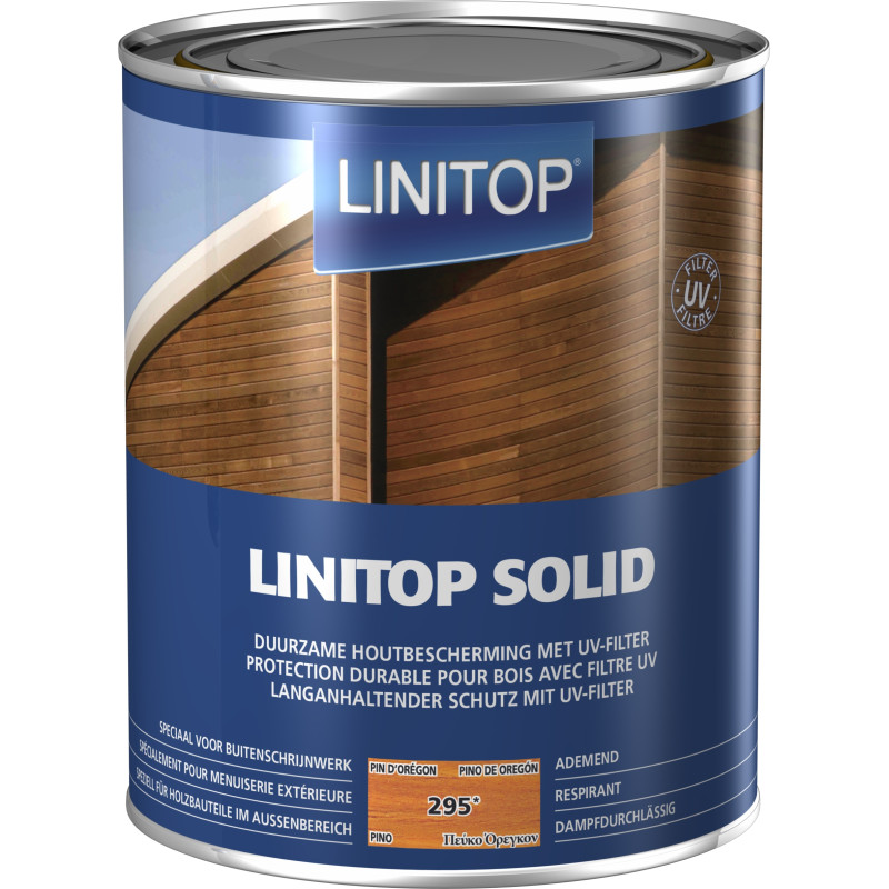 Lasure Solid pin d'Oregon 2,5 L LINITOP