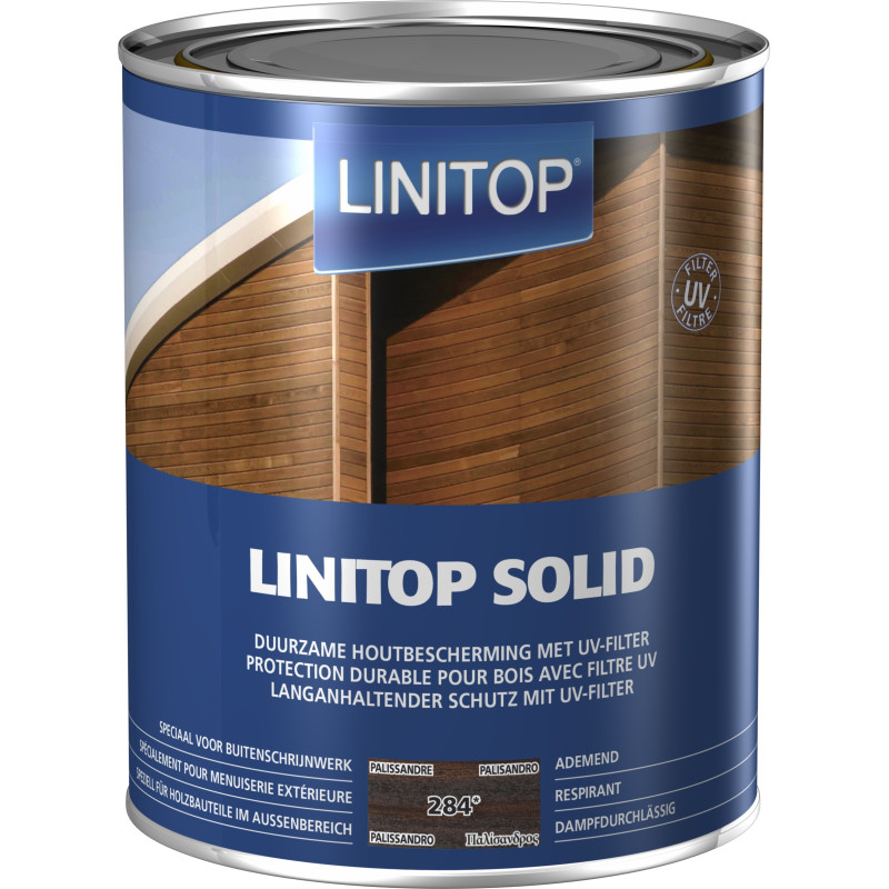 Lasure Solid palissandre 2,5 L LINITOP