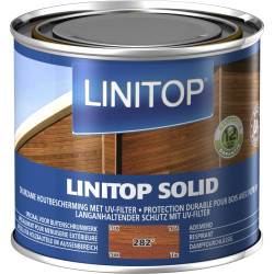 Lasure Solid Teck 0,5 L LINITOP – Protection du bois | LINITOP