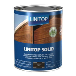 Lasure Solid Ébène 2,5L LINITOP – Protection Bois | LINITOP

