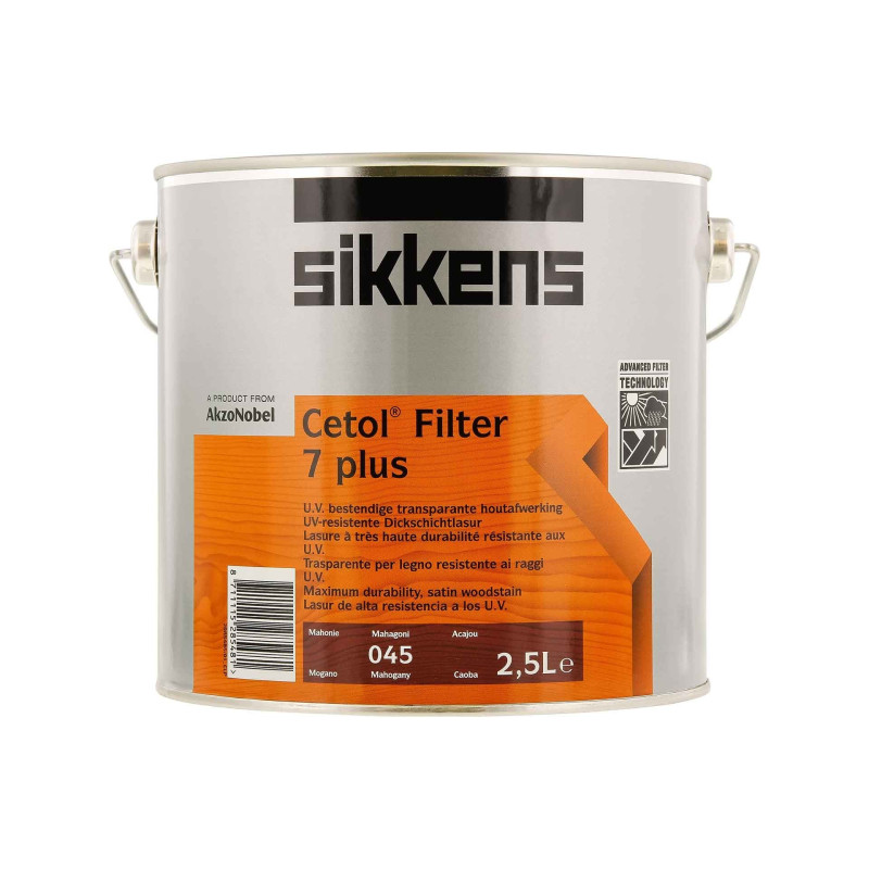 Lasure Filter 7 plus acajou 2,5 L SIKKENS