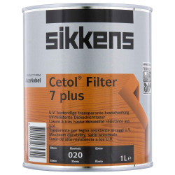 Lasure Filter 7 plus ébène 1L – Protection bois | SIKKENS