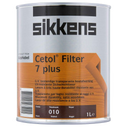 Lasure Filtre 7 plus noyer 1 L – Protection du bois | SIKKENS