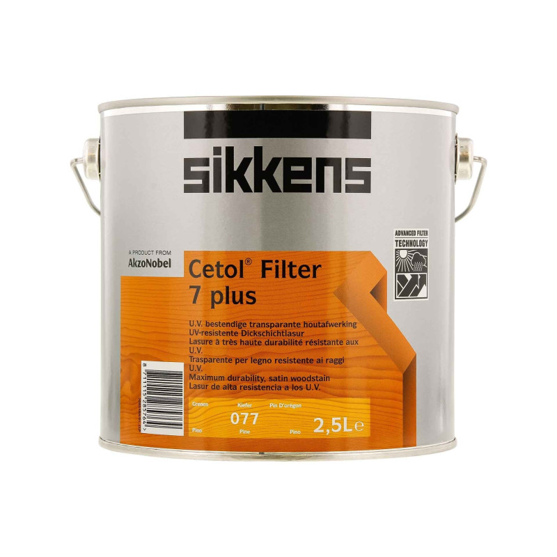 Lasure Filter 7 plus sapin 2,5 L SIKKENS