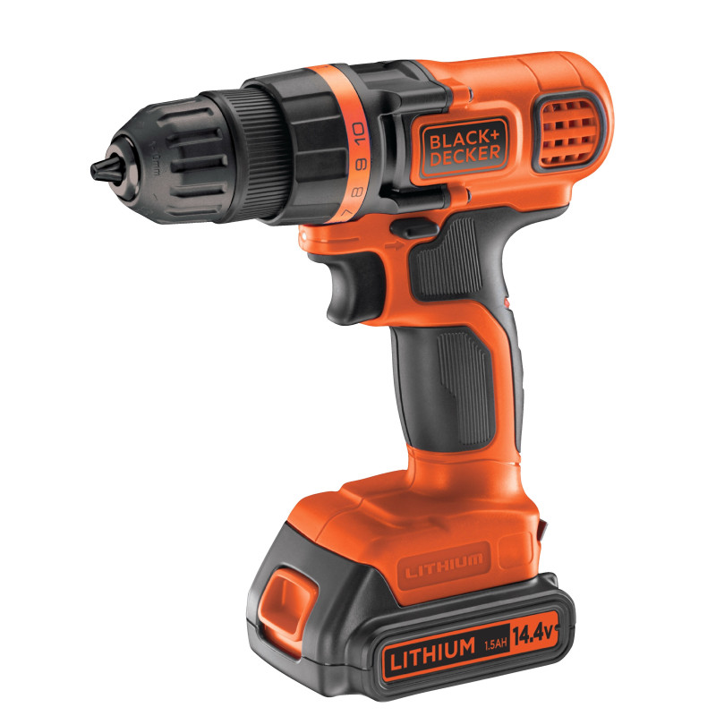 Perceuse visseuse sur batterie EGBL14KB-QW 14,4 V BLACK+DECKER