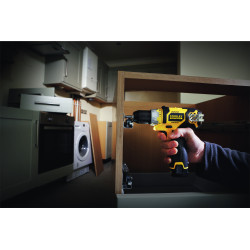 Perceuse Visseuse 10,8V – Puissante et Compacte | STANLEY Perceuse Visseuse 10,8V – Puissante et Compacte | STANLEY